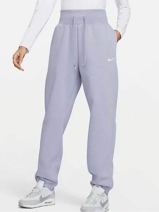 Nike Pants - Nike Lavender Phoenix Oversized High Rise Joggers ~ XL